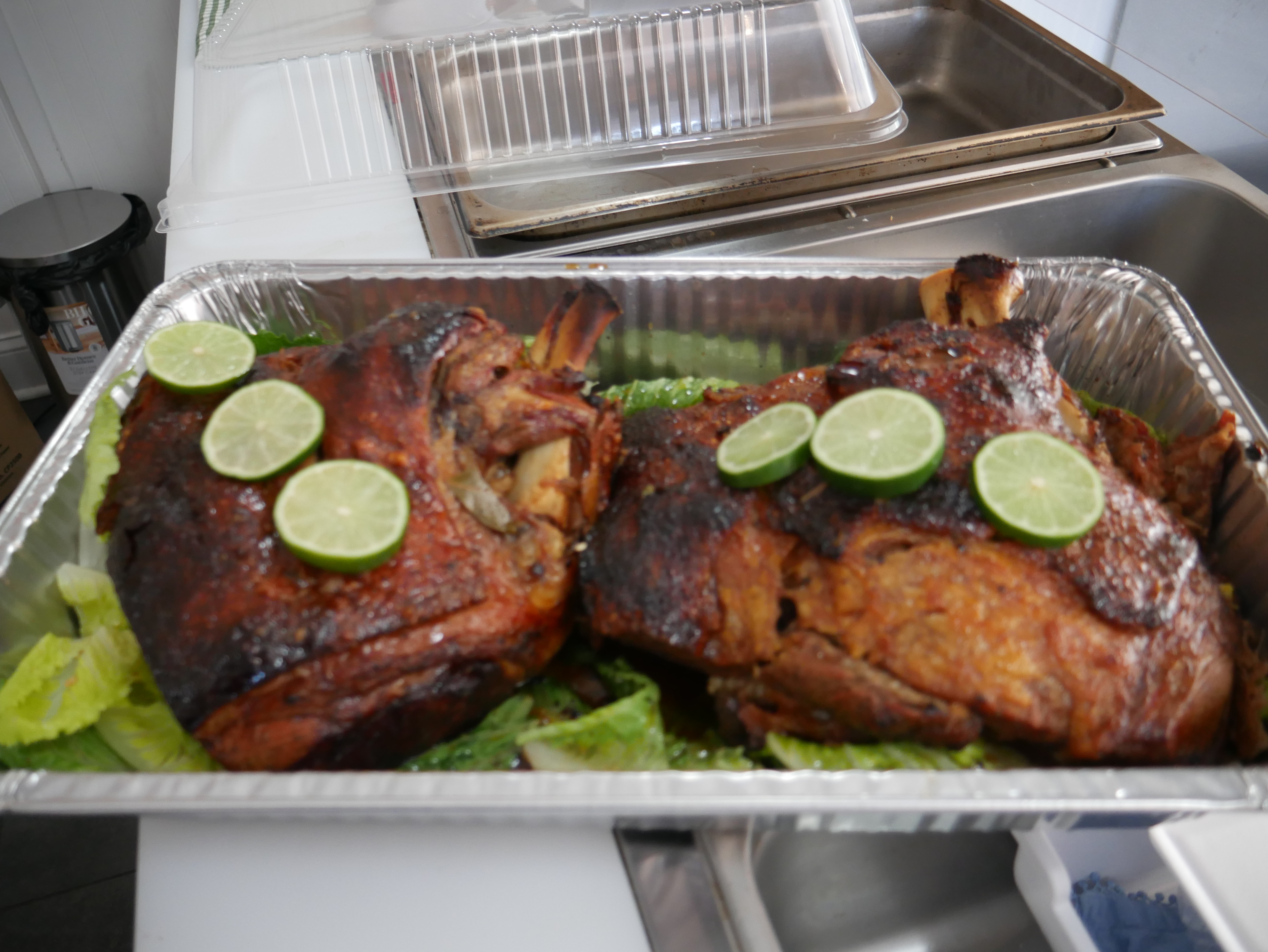 Dominican specialty plated at Barbara's Cafe